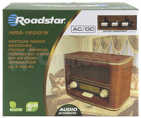 Radiopřijímač Roadstar HRA 1500/N