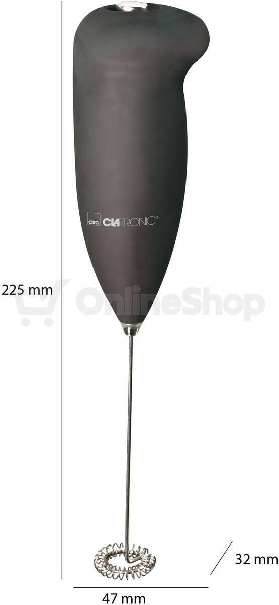 Pěnič mléka Clatronic MS 3089BL, černý