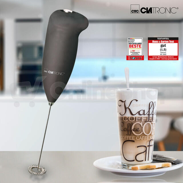 Pěnič mléka Clatronic MS 3089BL, černý