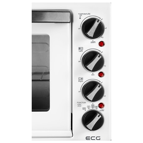 Elektrická trouba s plotnami ECG ET 3032, bílý