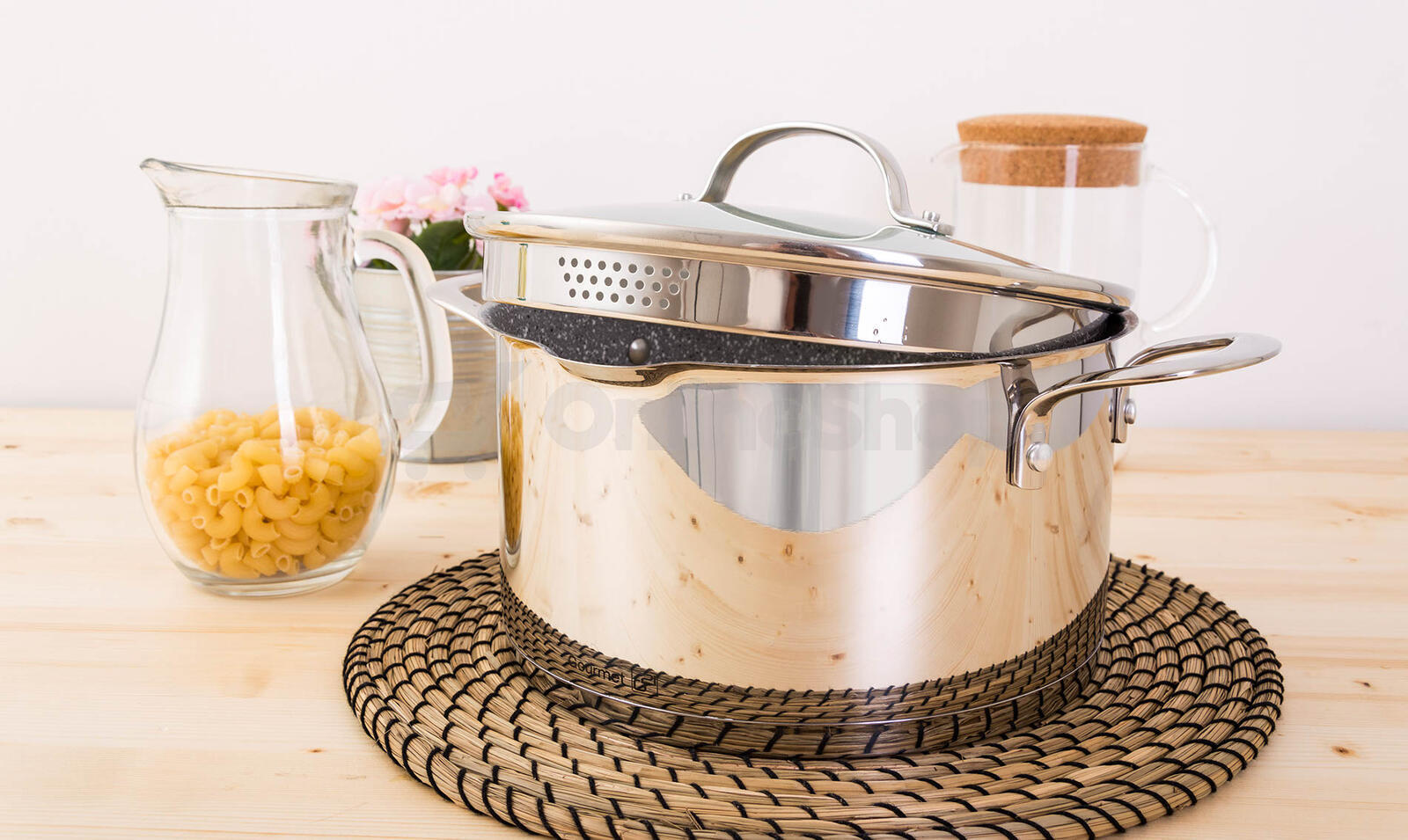 Sada nádobí G21 Gourmet Miracle s cedníkem, 9 dílů