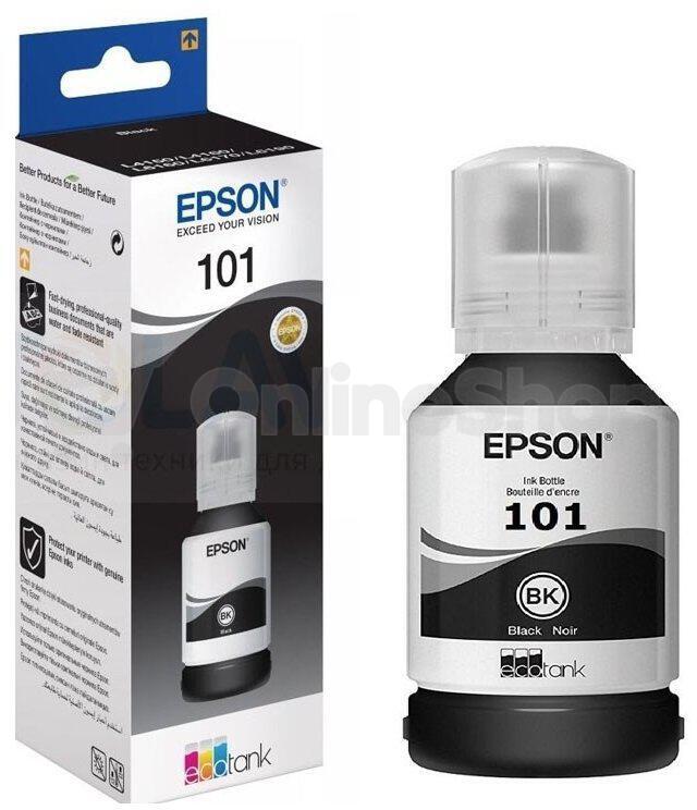 Epson 101 EcoTank Black ink bottle (C13T03V14A)