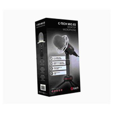 C-Tech MIC-03, 3,5" stereo jack, 2,5m (foto 2)