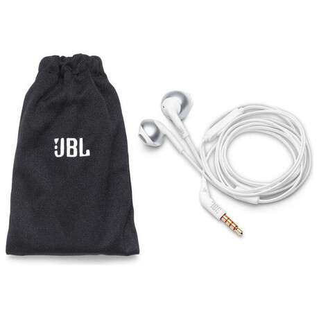 JBL T205 White Chrome