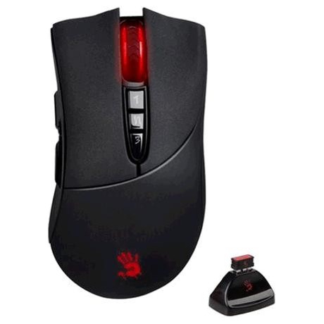 A4tech Bloody R30, bezdrátová herní myš, černá, USB, CORE 2