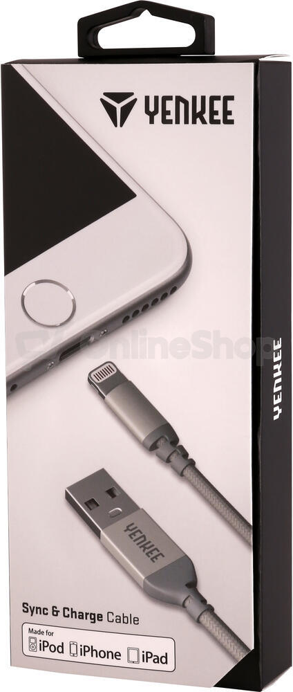 Kabel Yenkee YCU 612 SR USB / lightning 2m