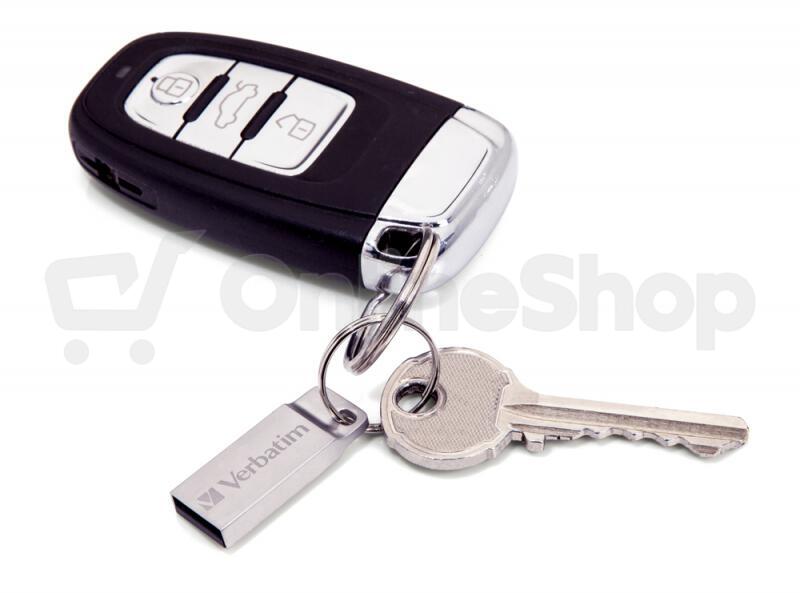 VERBATIM Flash Disk 64GB Metal Executive, USB 2.0, stříbrná (98750)