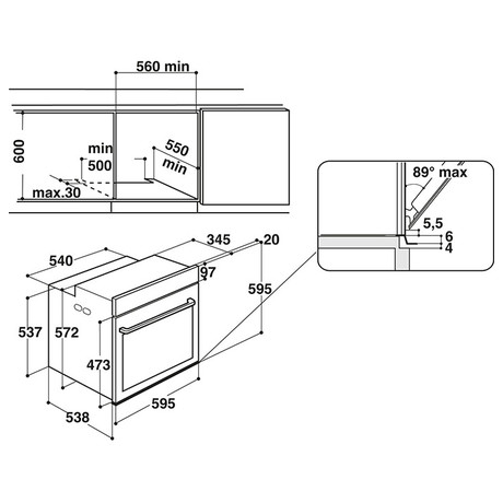 Whirlpool AKZ9 6230 NB + Indukn deska Whirlpool WF S7560 NE + Mikrovlnn trouba Whirlpool MBNA900B (foto 8)