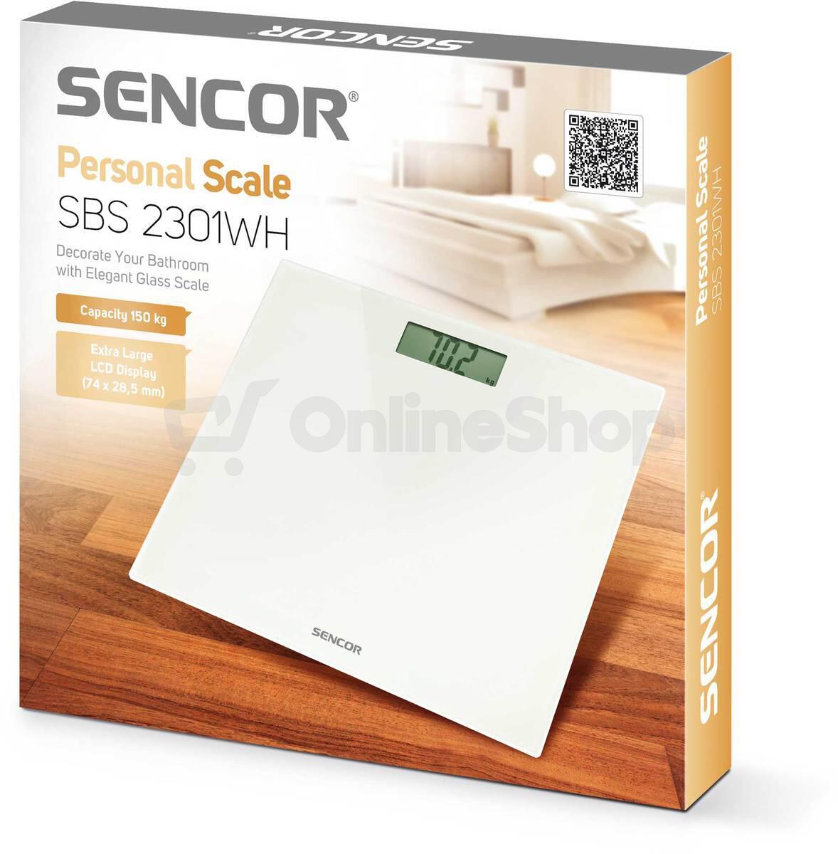 Osobní váha Sencor SBS 2301WH