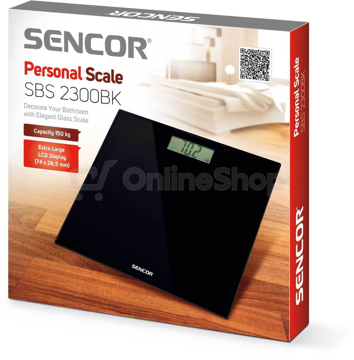 Osobní váha Sencor SBS 2300BK
