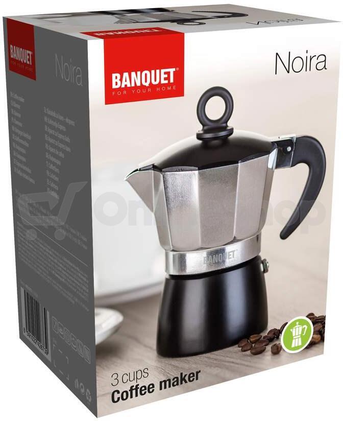 Banquet Kávovar NOIRA 3 šálky
