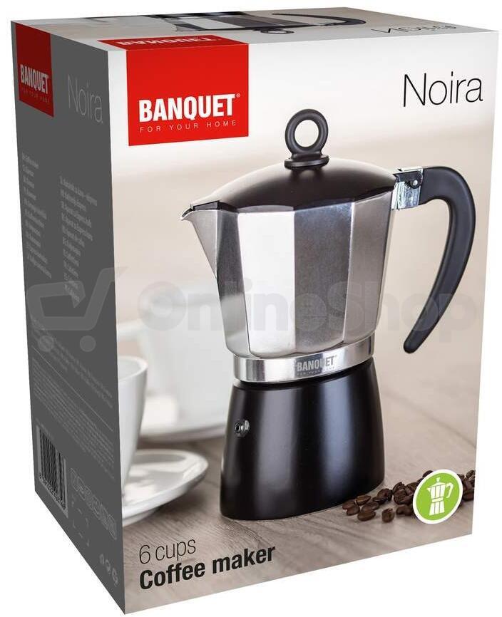 Banquet Kávovar NOIRA 6 šálků
