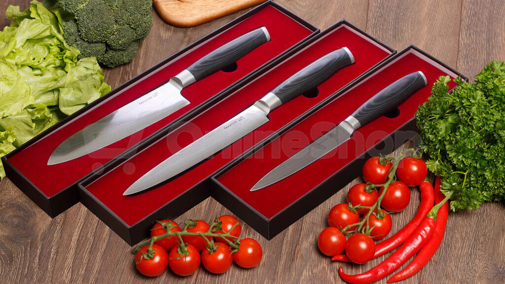 Nůž G21 Gourmet Damascus 17 cm, Santoku