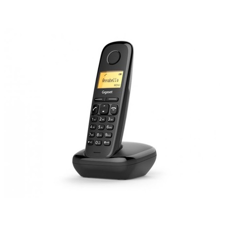 Bezdrtov telefon Gigaset DECT/GAP, ern