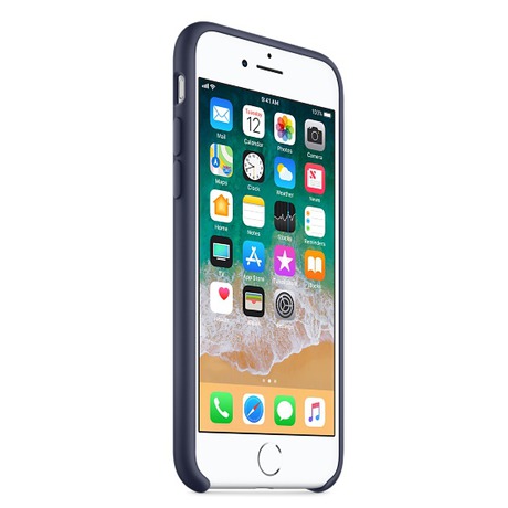 Apple iPhone 8/7 Silicone Case -&nbsp;Midnight Blue (foto 1)