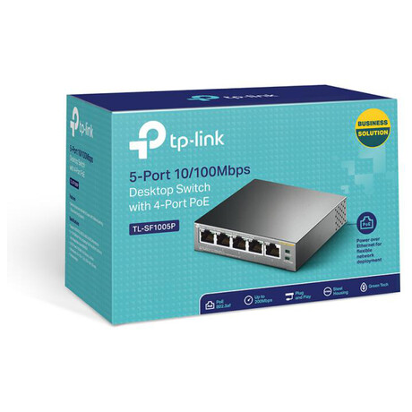 TP-Link switch TL-SF1005P (foto 3)