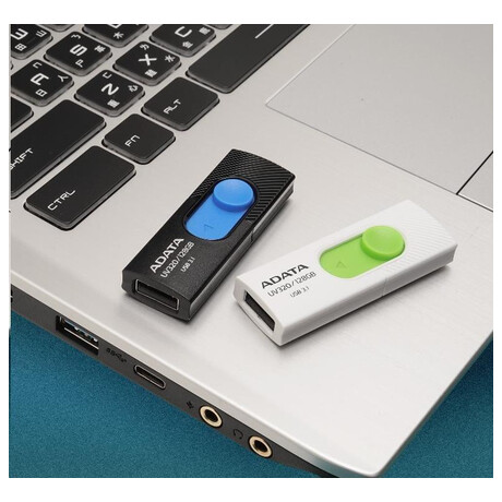 ADATA UV320/128GB/USB 3.2/USB-A/Bílá (foto 1)