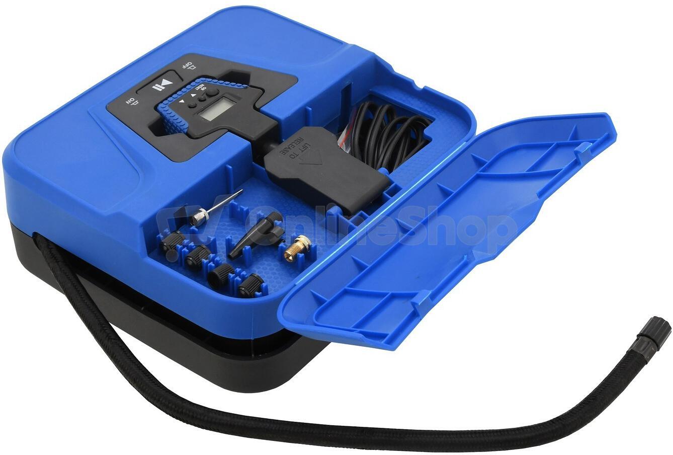 Digitální vzduchový kompresor COMPASS 07205 Box 12V