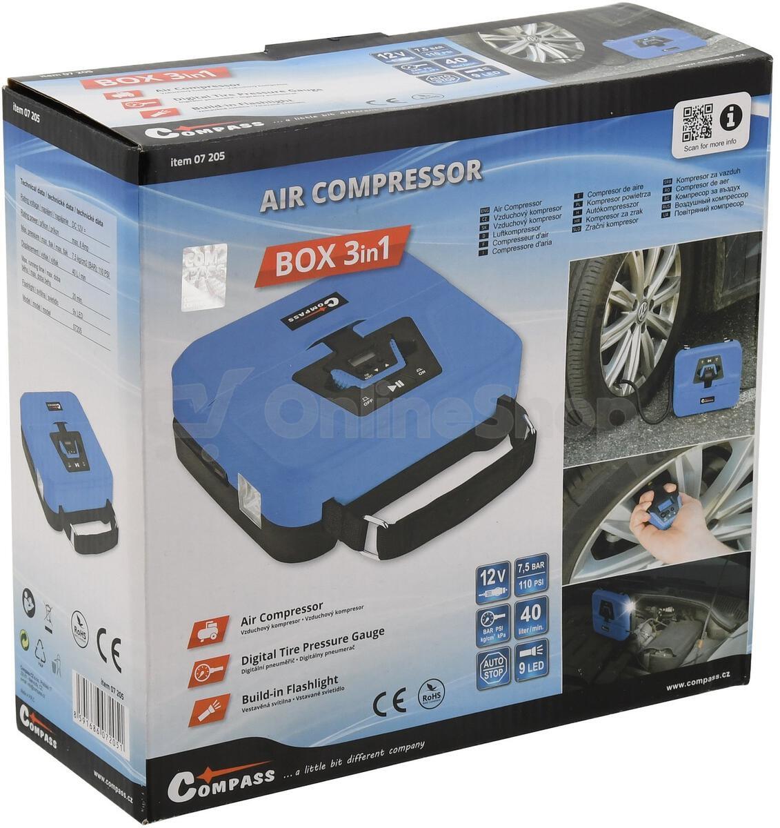 Kompresor COMPASS 07205 Box
