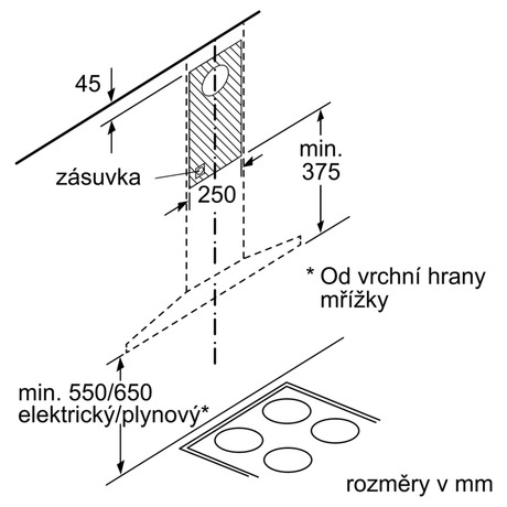 Odsava par Bosch DWQ66DM50