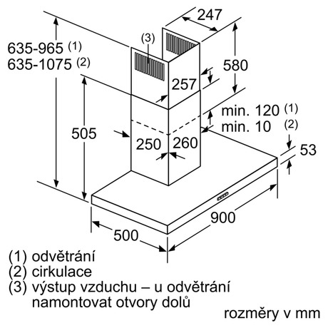 Odsava par Bosch DWB97IM50