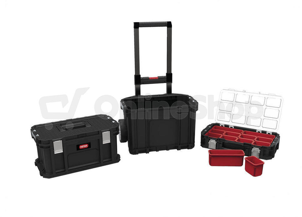 Box na nářadí Keter Connect Rolling Set