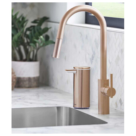 Bezdotykov dvkova mdla Simplehuman  266 ml, Rose Gold ocel, dobjec ST1046