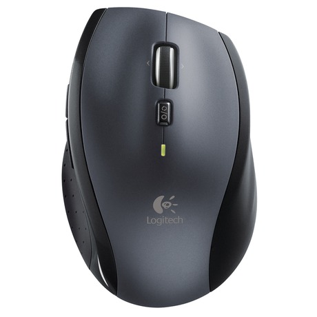 Myš Logitech Wireless Mouse M705 / laserová / 5 tlačítek / 2000dpi - stříbrná - Logitech Wireless Mouse M705 Marathon, černá (foto 6)
