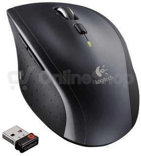 Myš Logitech Wireless Mouse M705 Marathon, černá (910-001949)