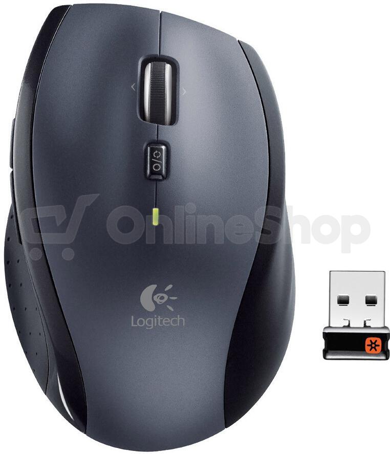 Myš Logitech Wireless Mouse M705 Marathon, černá (910-001949)