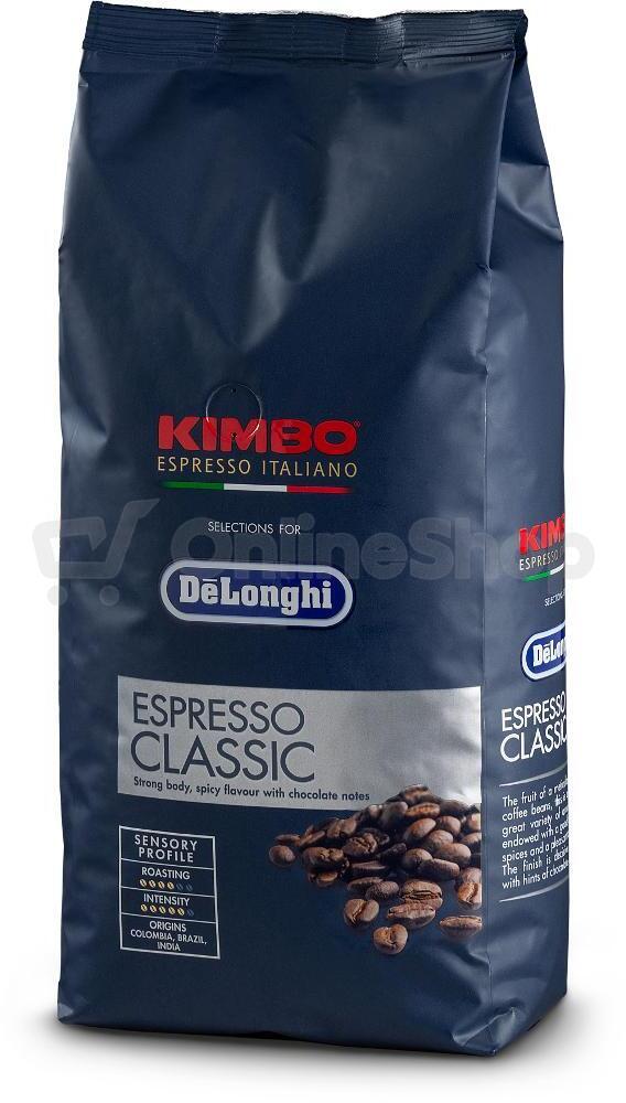 Zrnková káva DeLonghi Kimbo Classic 1kg