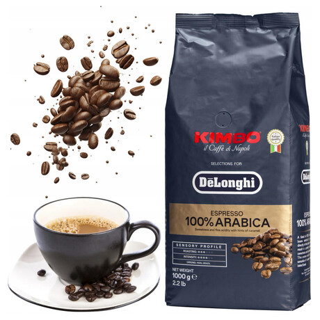 DeLonghi Kimbo 100% Arabica 1kg zrnkov + DeLonghi EcoDecalk mini (foto 2)