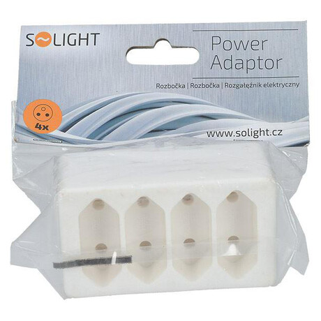 Rozboka Solight 4 x 2,5A, bl