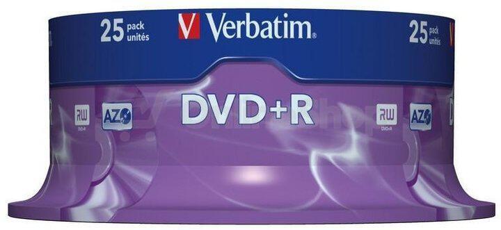 Disk VERBATIM DVD+R 4,7GB 16x 25SP