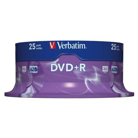 Verbatim DVD+R 4,7GB 16x 25SP (foto 1)