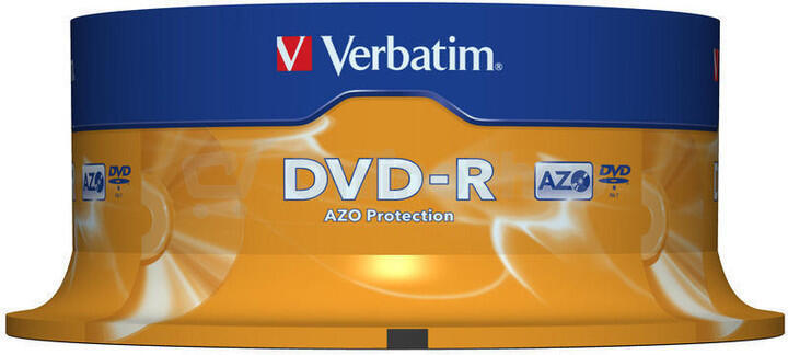 Disk Verbatim DVD-R 4,7GB, 16x, 25cake