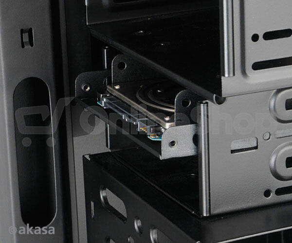 AKASA adaptér pro SSD a HDD disky 2,5" do 3,5" pozice / AK-HDA-03 /