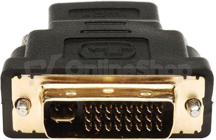 AKASA redukce DVI-D(M) na HDMI(F) / AK-CBHD03-BKV2 / černá