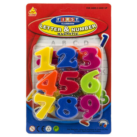 Teddies Magnetick slice 4cm cca 27ks plast na kart 14,5x22cm