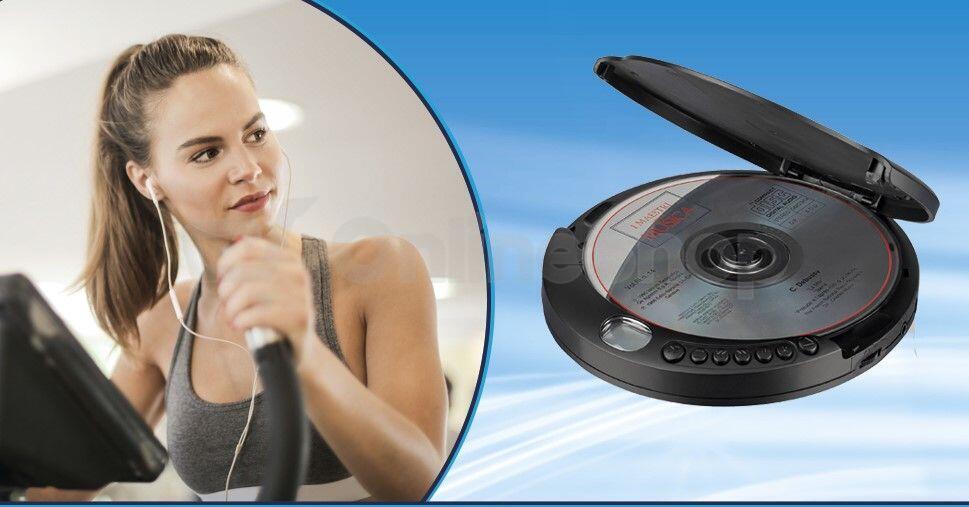 Přenosný MP3 přehrávač Roadstar PCD 435CD, černý