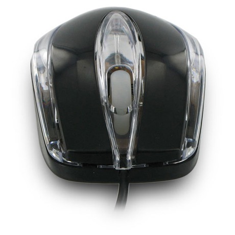 4World Myš optická Basic1 USB 1200dpi Black (06708)