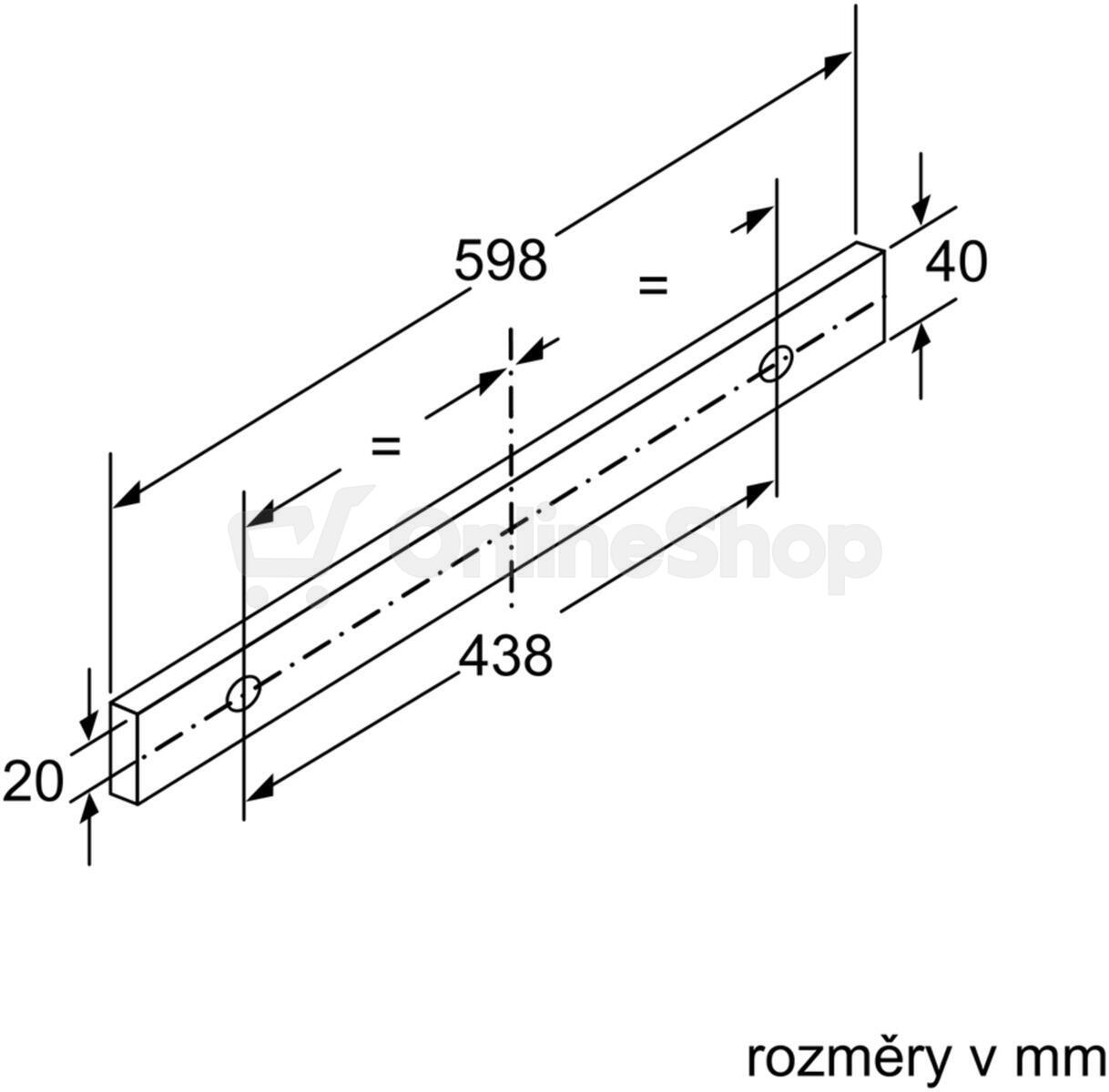 Odsavač par Bosch DFT63AC50 Serie 4