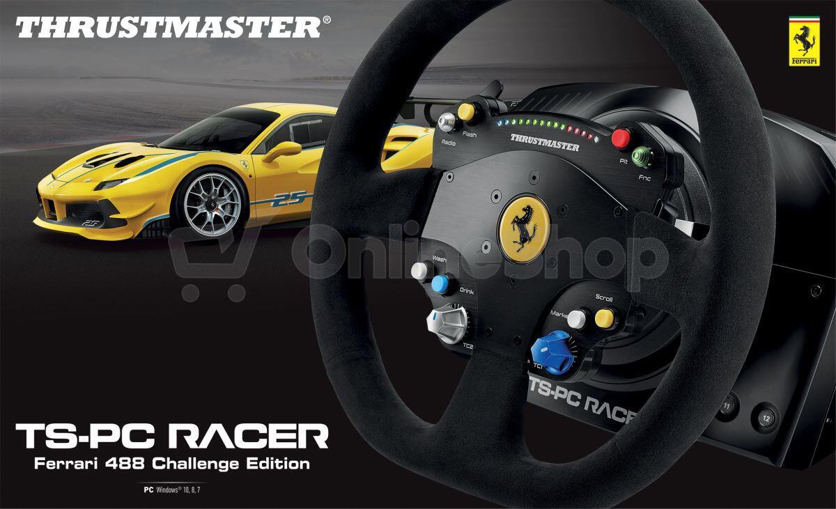 Thrustmaster volant včetně základny TS-PC Racer Ferrari 488 Challenge Edition pro PC (2960798)