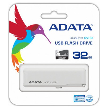 ADATA flash disk 32GB UV110 USB 2.0 bílý (foto 2)