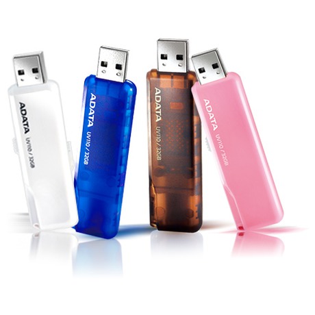8GB USB ADATA UV110 modrá - ADATA flash disk 8GB UV110 USB 2.0 modrý (foto 1)