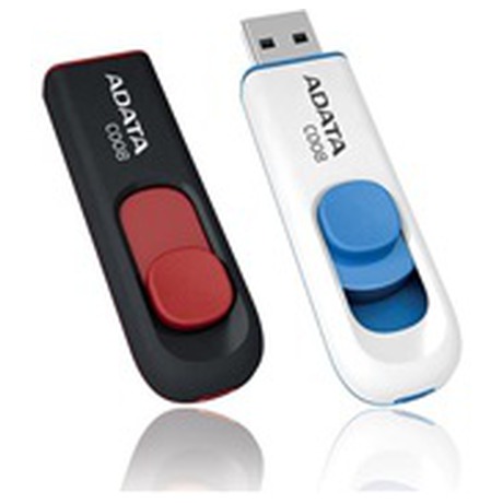 ADATA flash disk 8GB C008 USB 2.0 bílý (AC008-8G-RWE)