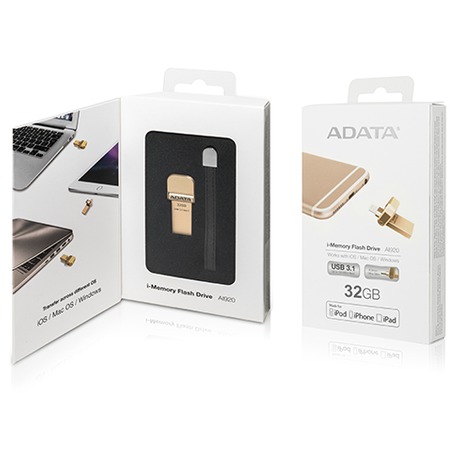 ADATA flash disk 32GB AI920 Lightning USB 3.1 Gen1 (foto 2)