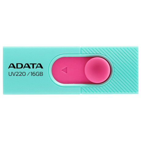 ADATA flash disk 16GB  UV220 USB 2.0 zeleno-růžový (foto 1)