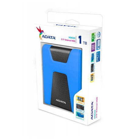 ADATA externí HDD HD650 1TB USB 3.1 2.5" guma/plast (foto 4)