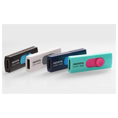 ADATA flash disk 8GB  UV220 USB 2.0 tmavo-modrý (AUV220-8G-RBLNV)